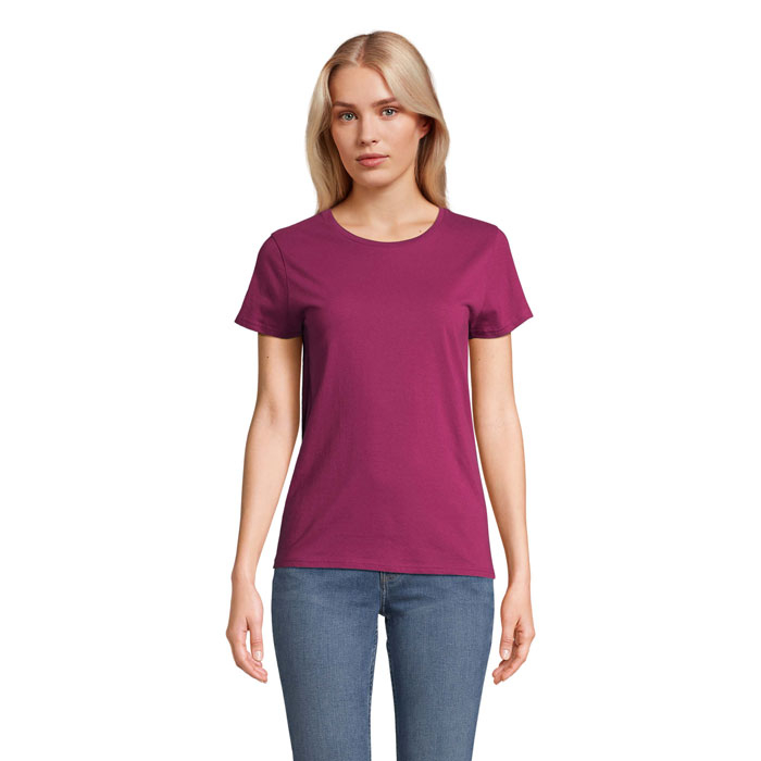 Tshirt femme coton bio publicitaire 150g - CRUSADER Violet astral